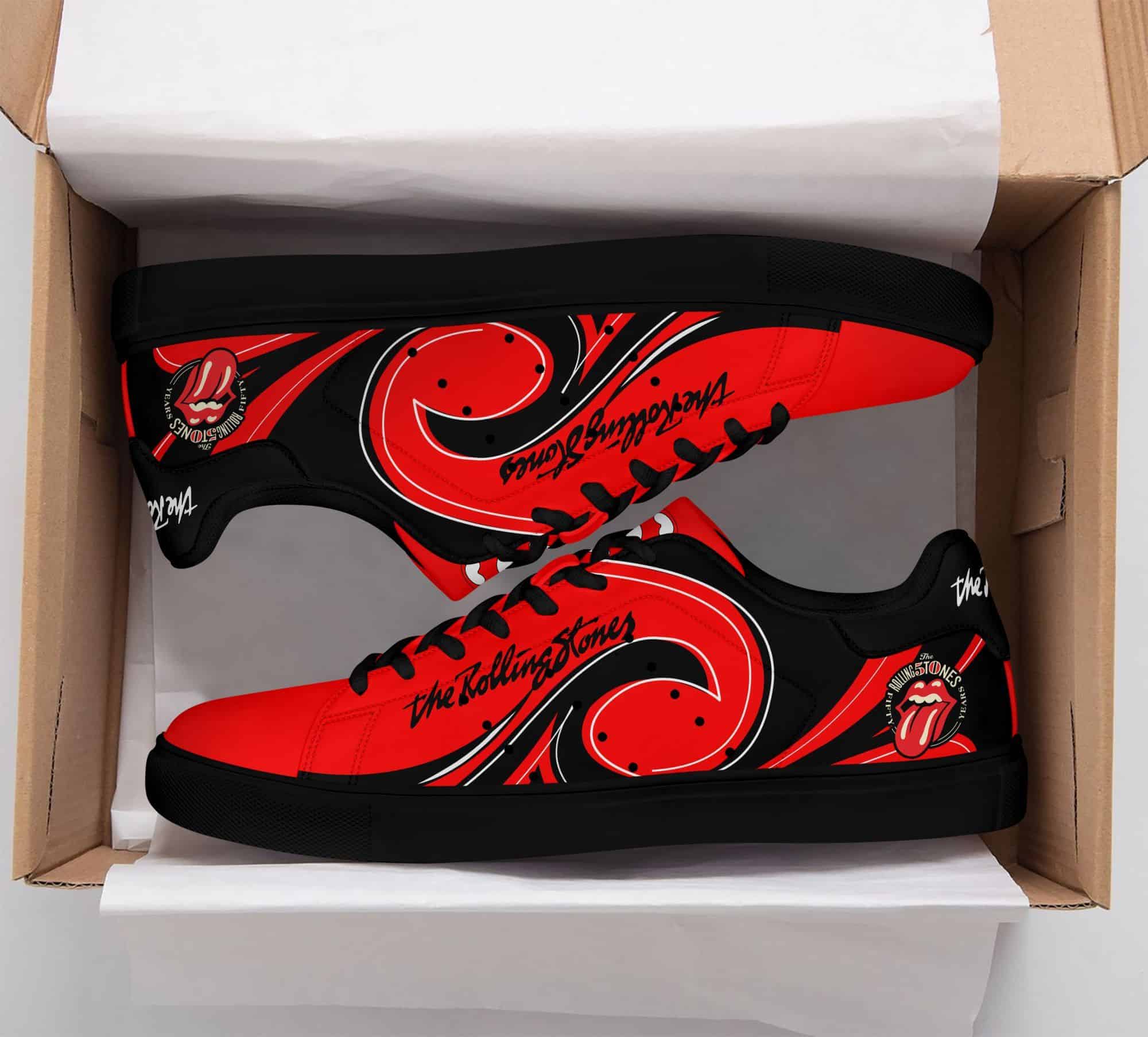 The Rolling Stones 2 Stan Smith Shoes 1 The Rolling Stones 2 Stan Smith Shoes
