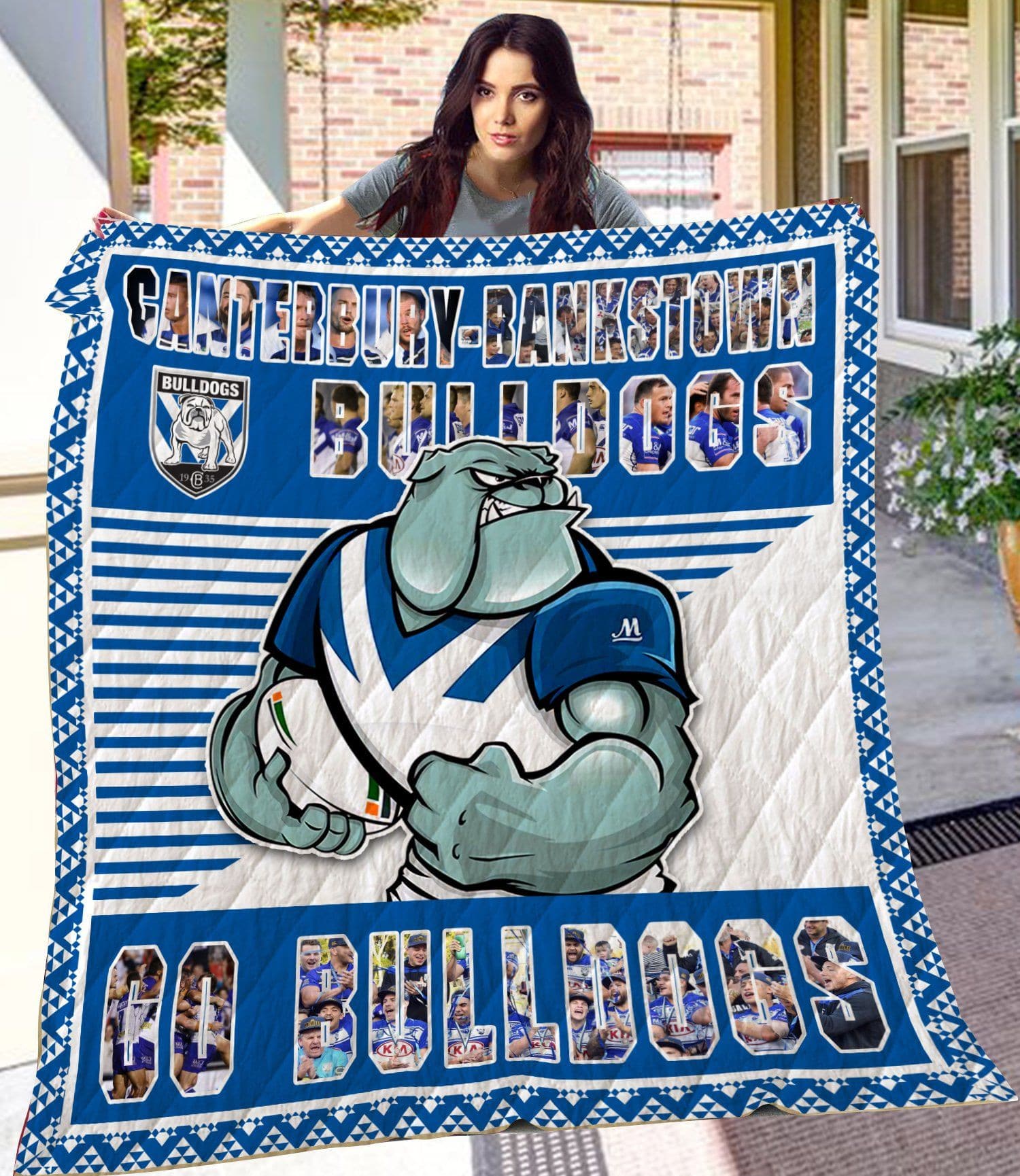 Canterbury Bankstown Bulldogs 2 Blanket 1 Canterbury Bankstown Bulldogs 2 Blanket