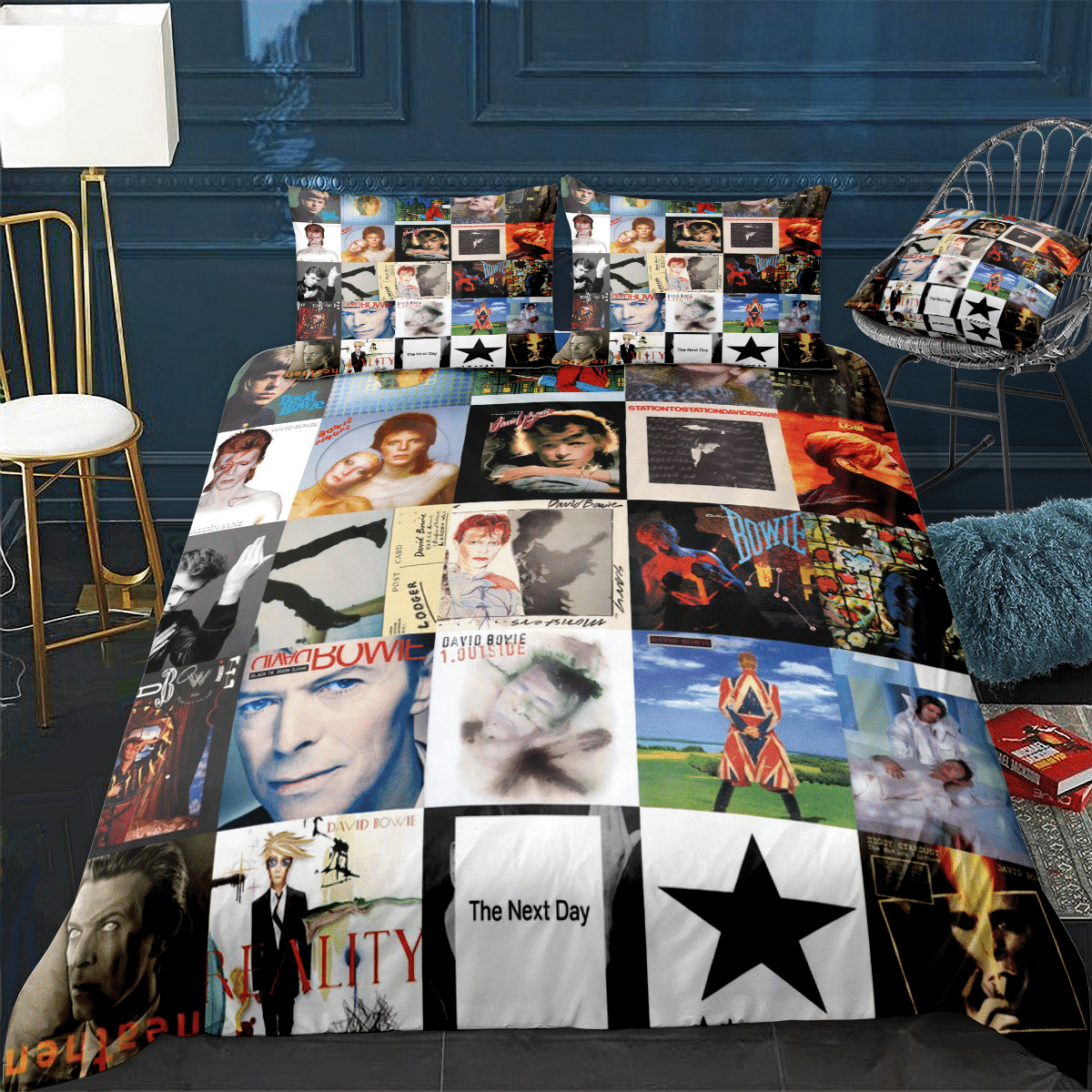 David Bowie 3 Bedding Set 1 David Bowie 3 Bedding Set