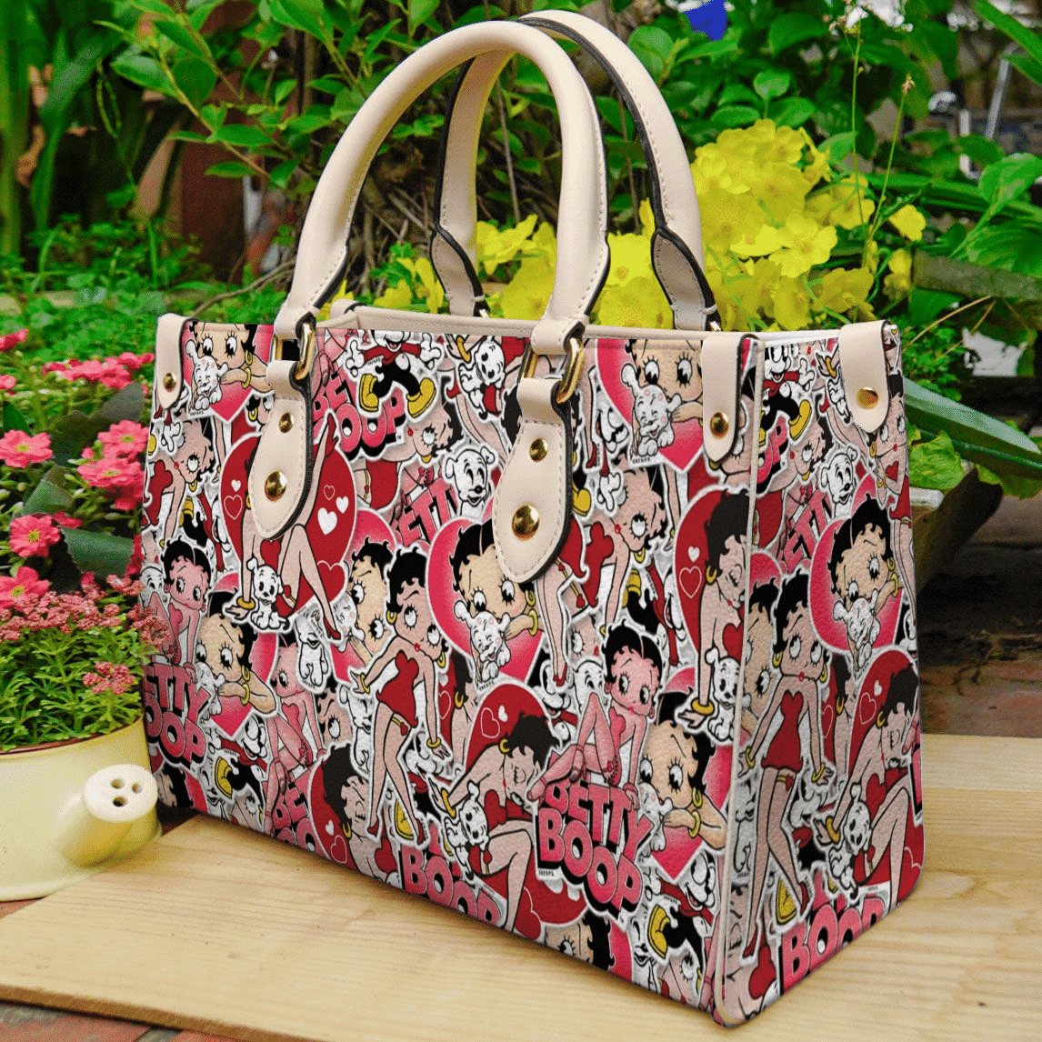 Betty Boop 1 Leather Handbag 1 Betty Boop 1 Leather Handbag