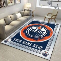 Edmonton Oilers Area Rug