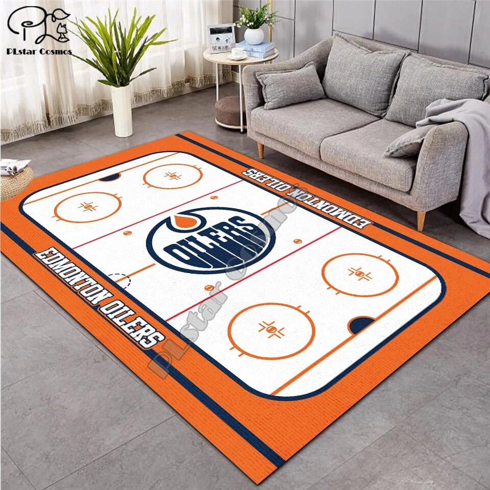 Edmonton Oilers 1 Area Rug 1 Edmonton Oilers 1 Area Rug