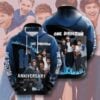 One Direction Hoodie Zip Hoodie 3D