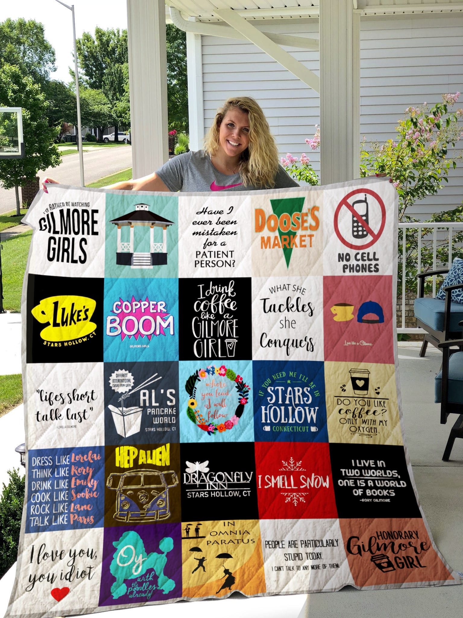 Gilmore Girls Lover Blanket 1 Gilmore Girls Lover Blanket