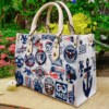New England Patriots Leather Handbag