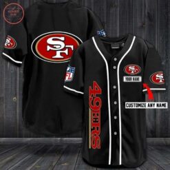 San Francisco 49ers 3D Baseball Jersey