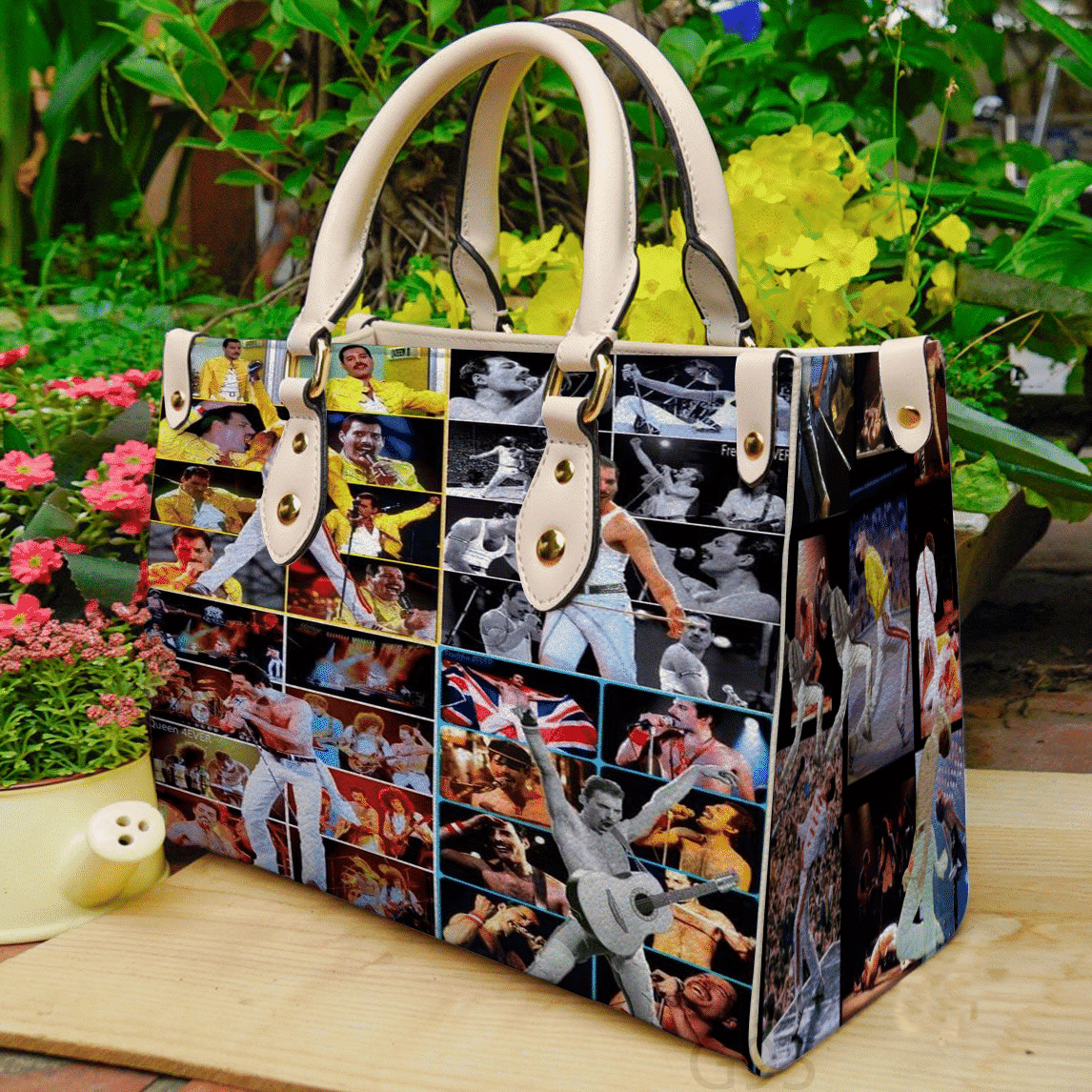 Freddie Mercury 5 Leather Handbag 1 Freddie Mercury 5 Leather Handbag