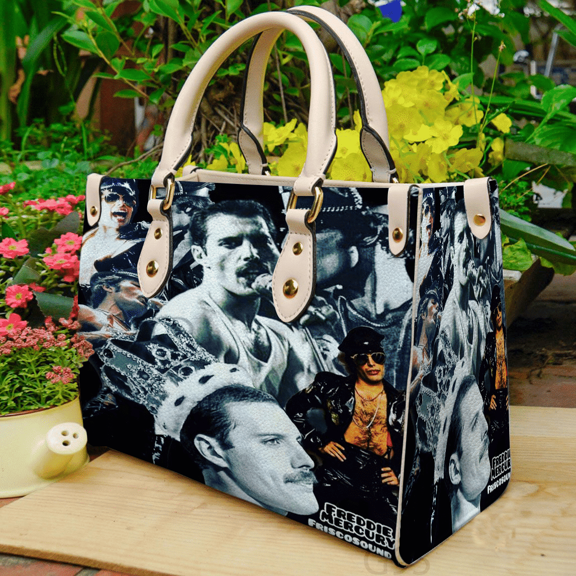 Freddie Mercury 6 Leather Handbag 1 Freddie Mercury 6 Leather Handbag