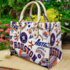 Houston Astros Leather Handbag