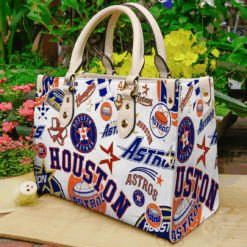 Houston Astros Leather Handbag