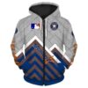 Houston Astros Hoodie Zip Hoodie 3D