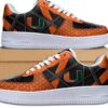Miami Hurricanes 1g Air Force Shoes
