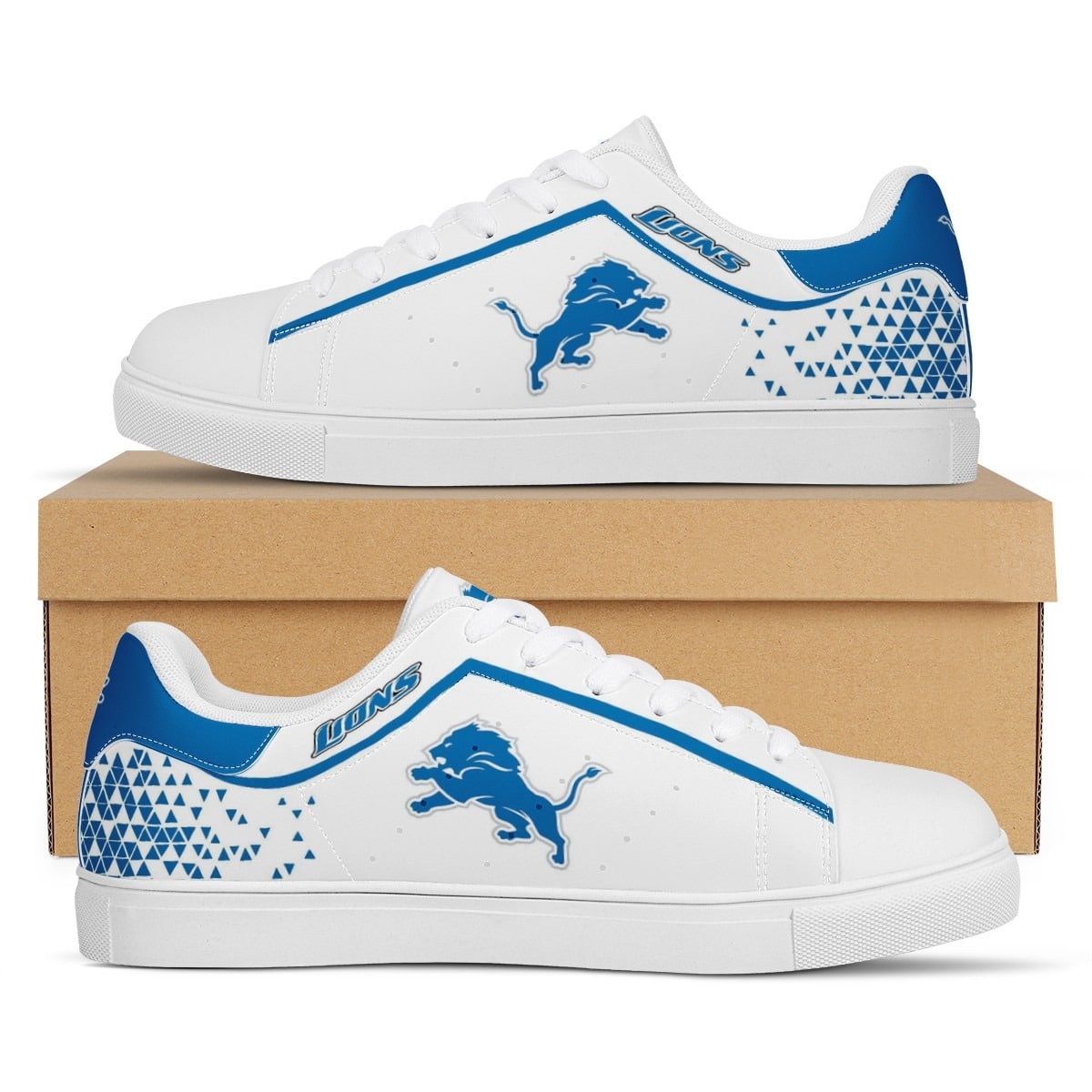Detroit Lions Stan Smith Shoes 1 Detroit Lions Stan Smith Shoes