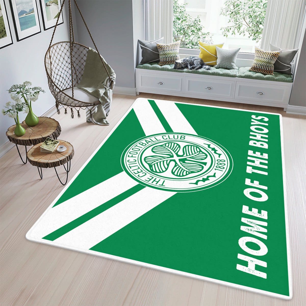 Celtic FC Area Rug 1 Celtic FC Area Rug