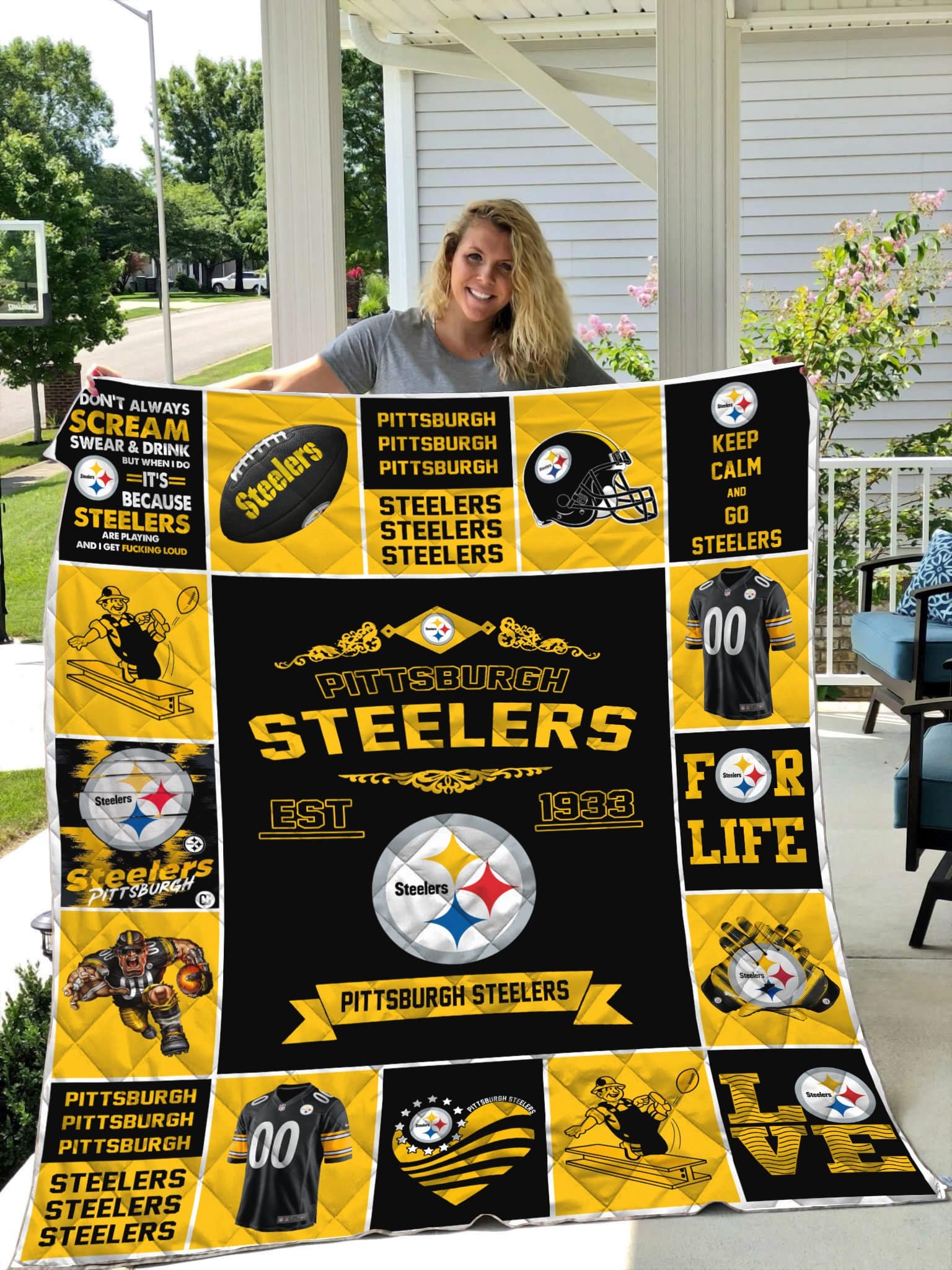 Pittsburgh Steelers 1 Blanket 1 Pittsburgh Steelers 1 Blanket