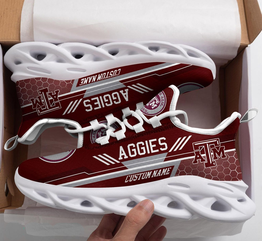 Texas A&M Aggies Lover Max Soul Shoes 1 Texas A&M Aggies Lover Max Soul Shoes
