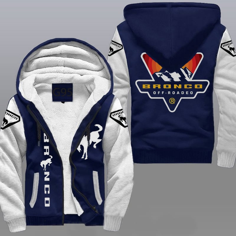 Ford Bronco Fleece Jacket 1 Ford Bronco Fleece Jacket