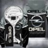 Opel Car Grey Fleece Jacket