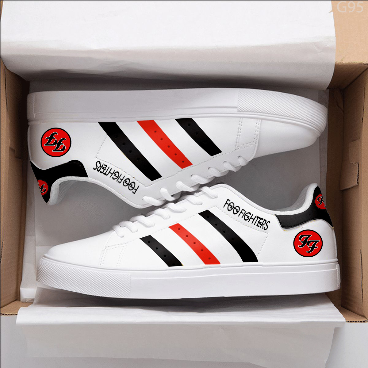 Foo Fighters Mix Stan Smith Shoes 1 Foo Fighters Mix Stan Smith Shoes