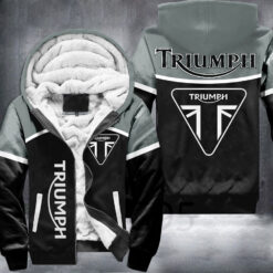 Triumph Grey Fleece Jacket