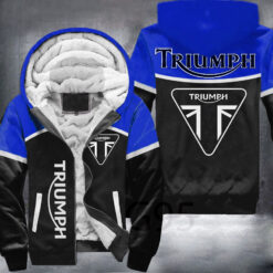 Triumph Blue Fleece Jacket