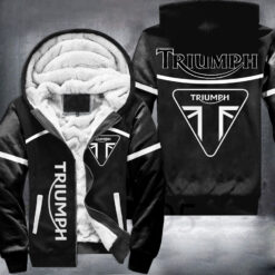 Triumph Black Fleece Jacket