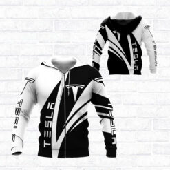 Tesla Best Hoodie Zip Hoodie 3D