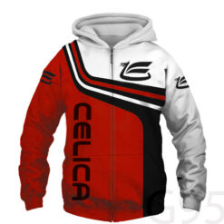 Celica Car Hoodie Zip Hoodie 3D