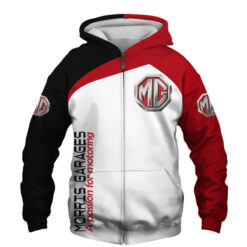 MG Car New Hoodie Zip Hoodie 3D