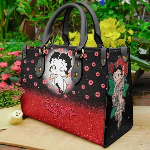 Betty Boop 03 Leather Handbag 1 Betty Boop 03 Leather Handbag