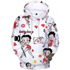 Betty Boop 1g Hoodie Zip Hoodie 3D