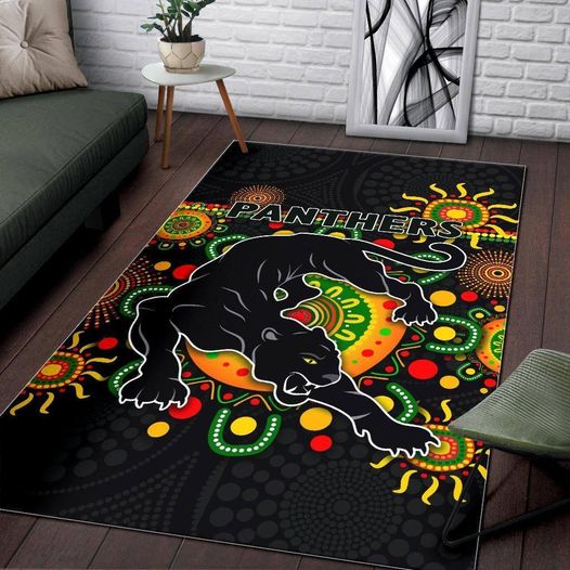 Penrith Panthers Area Rug 1 Penrith Panthers Area Rug