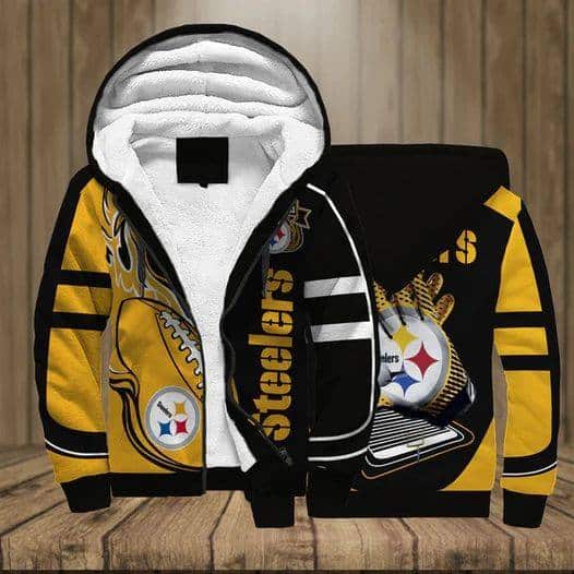 Pittsburgh Steelers I0 Fleece Jacket 1 Pittsburgh Steelers I0 Fleece Jacket