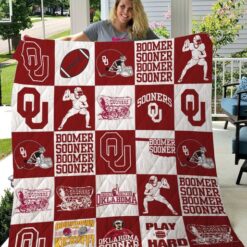 Oklahoma Sooners A0 Blanket
