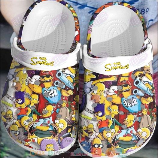The Simpsons Soft Clogs 1 The Simpsons Soft Clogs