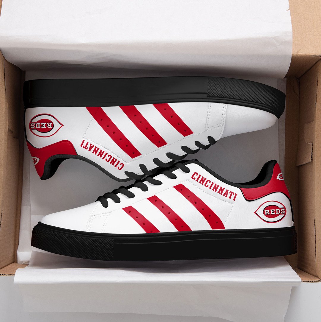 Cincinnati Reds 1 Stan Smith Shoes 1 Cincinnati Reds 1 Stan Smith Shoes