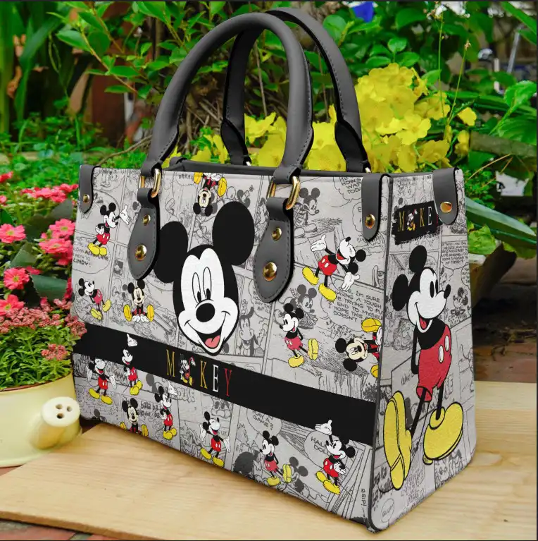 Mickey Mouse 1 Leather Handbag 1 Mickey Mouse 1 Leather Handbag