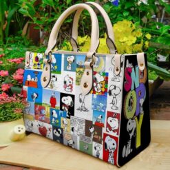 Snoopy 2 Leather Handbag