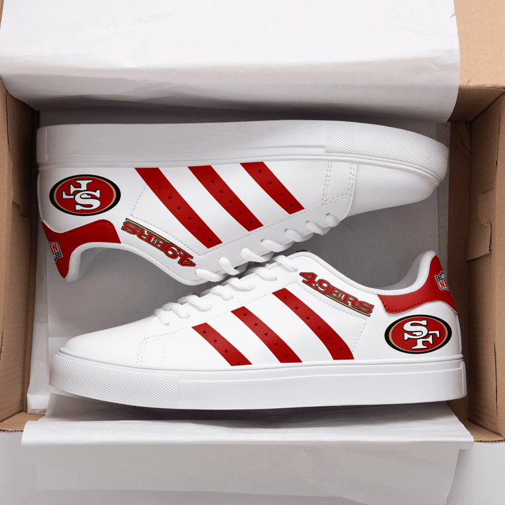 San Francisco 49ers Stan Smith Shoes 1 San Francisco 49ers Stan Smith Shoes