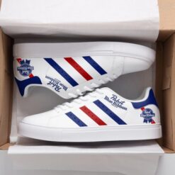 Pabst Blue Ribbon Mix Stan Smith Shoes