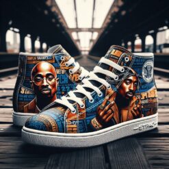 2PAC High Top Shoes