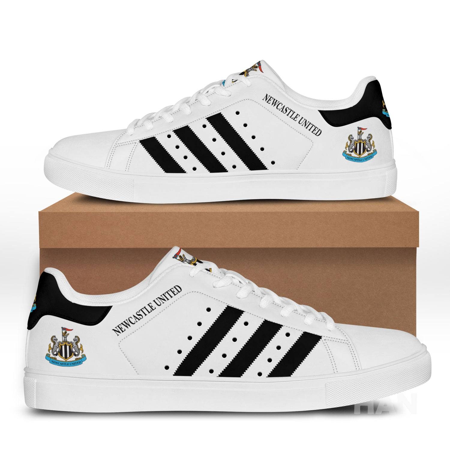 Newcastle United Stan Smith Shoes 1 Newcastle United Stan Smith Shoes