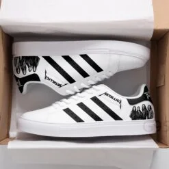 Metallica Stan Smith Shoes