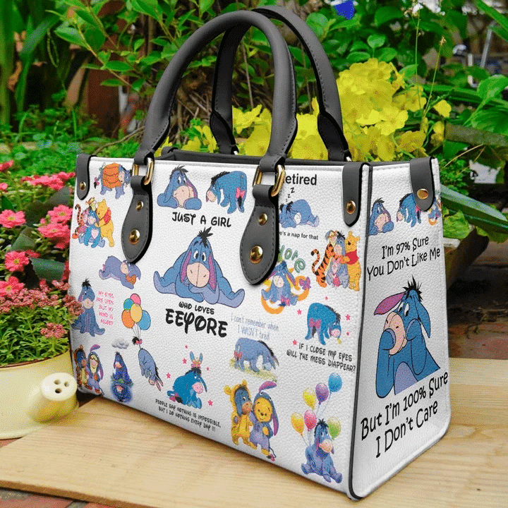 Eeyore Winnie The Pooh Lover 1 Leather Handbag 1 Eeyore Winnie The Pooh Lover 1 Leather Handbag