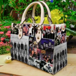 NKOTB 5 Leather Handbag