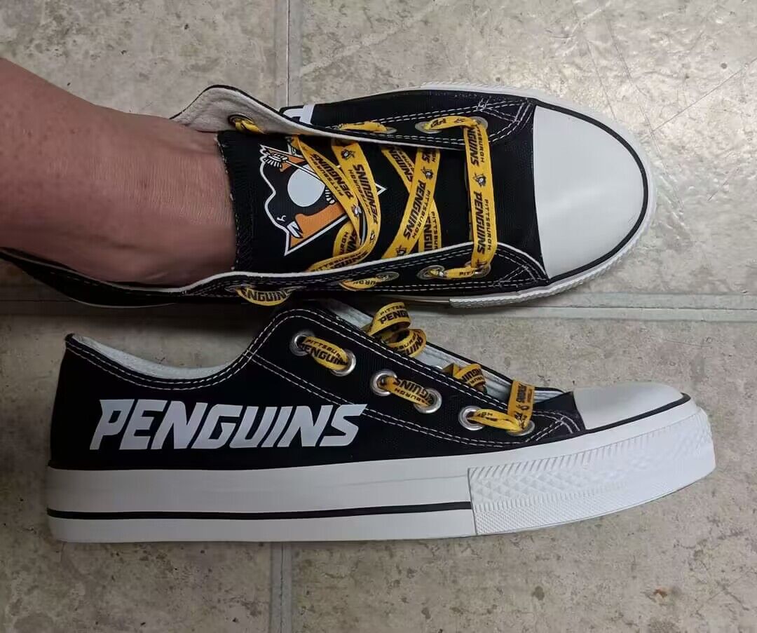 Pittsburgh Penguins Low Top Shoes 1 Pittsburgh Penguins Low Top Shoes