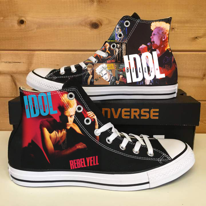 Billy Idol High Top Shoes 1 Billy Idol High Top Shoes