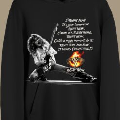 Eddie Van Halen Zip Hoodie