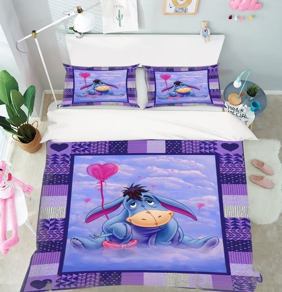 Eeyore Cute Love Bedding Set 1 Eeyore Cute Love Bedding Set