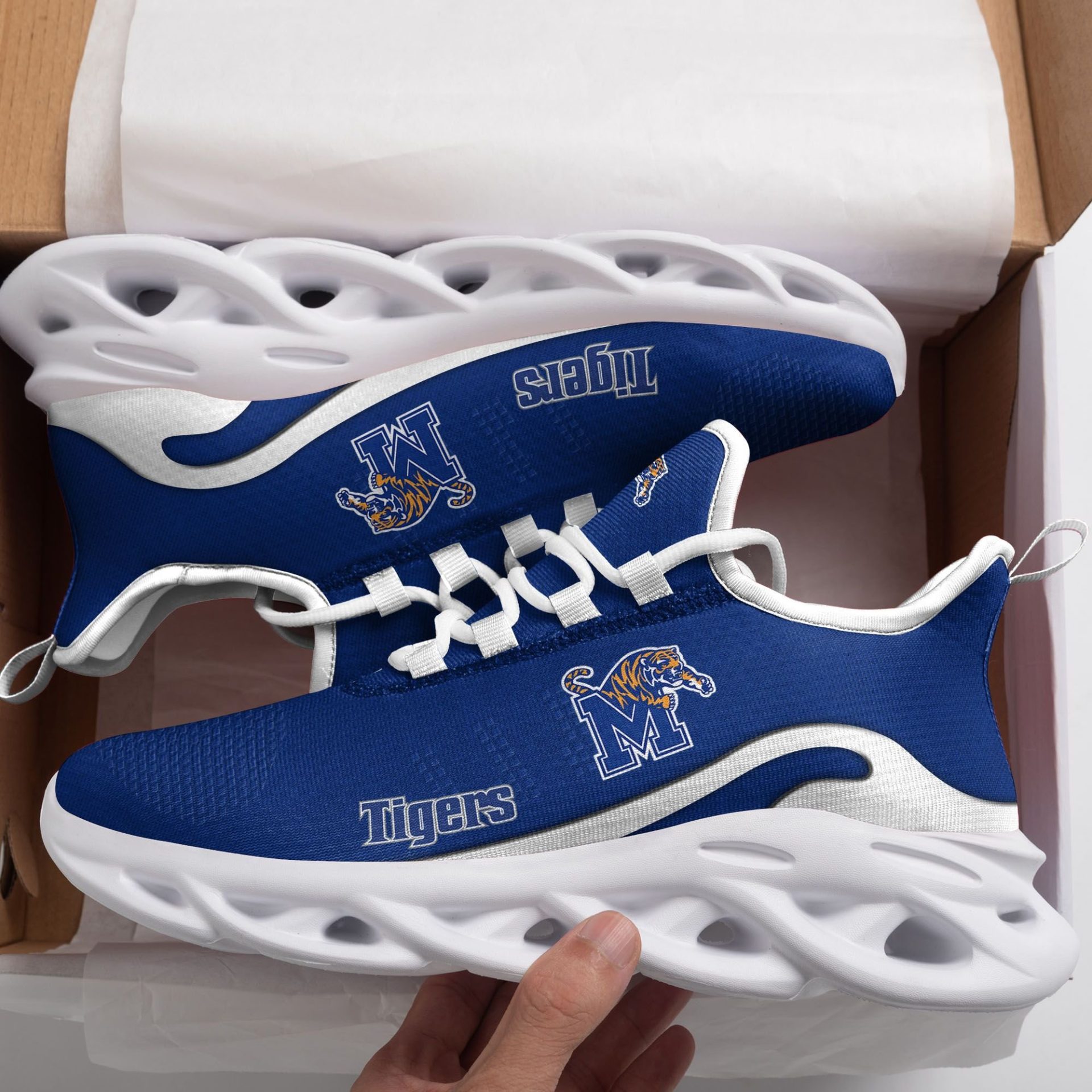 Memphis Tigers Max Soul Shoes 1 Memphis Tigers Max Soul Shoes